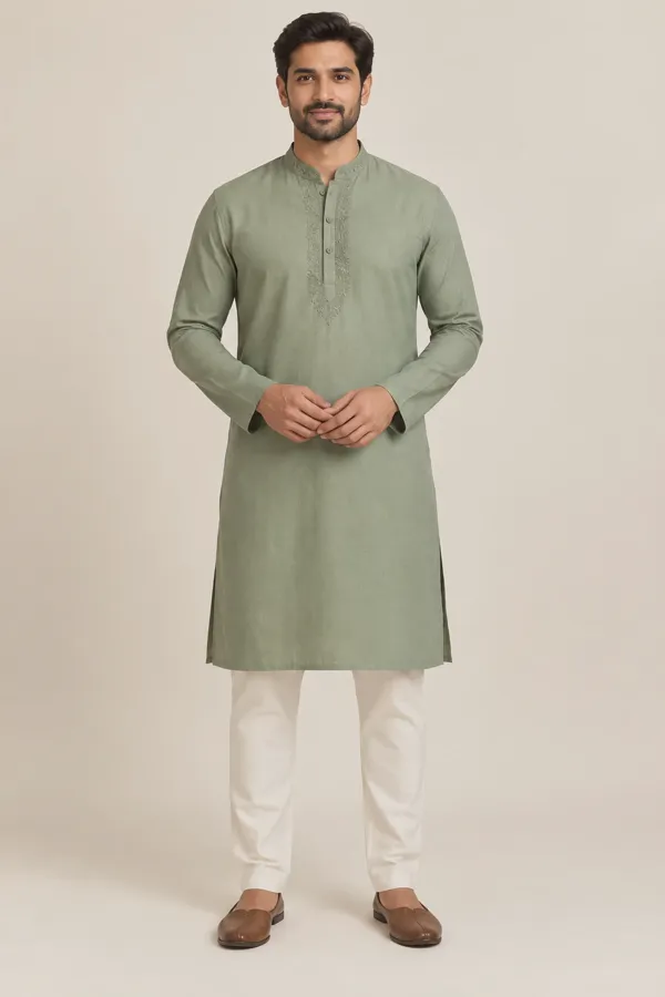 Arjun sage kurta set — front