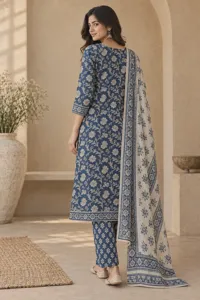 Neel printed cotton set