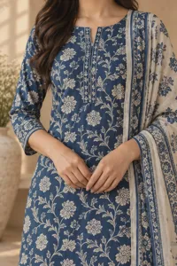 Neel printed cotton set