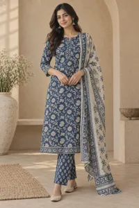 Neel printed cotton set