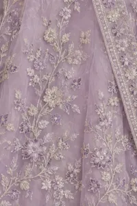 Isha lilac floral lehenga
