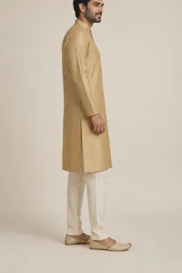 Ishaan gold kurta set