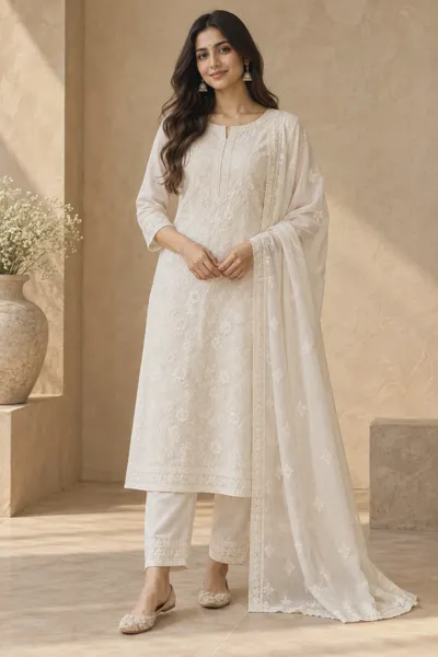 Embroidered sets