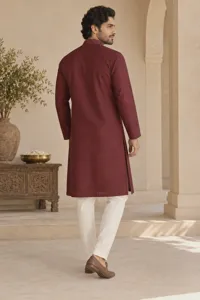 Veer embroidered kurta set