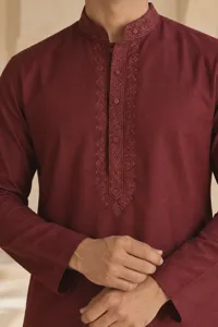 Veer embroidered kurta set