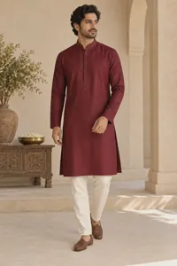 Veer embroidered kurta set