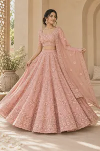 Aabha floral lehenga