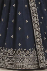 Raaga navy occasion lehenga
